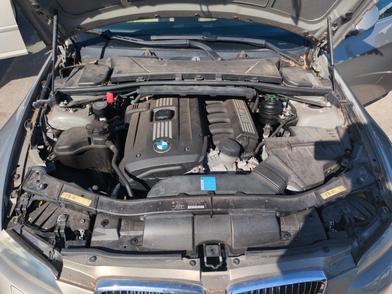 2008 BMW 3er VIN WBAWL13598PX22548 Copart auction photo, water/flood damage thumbnail 11