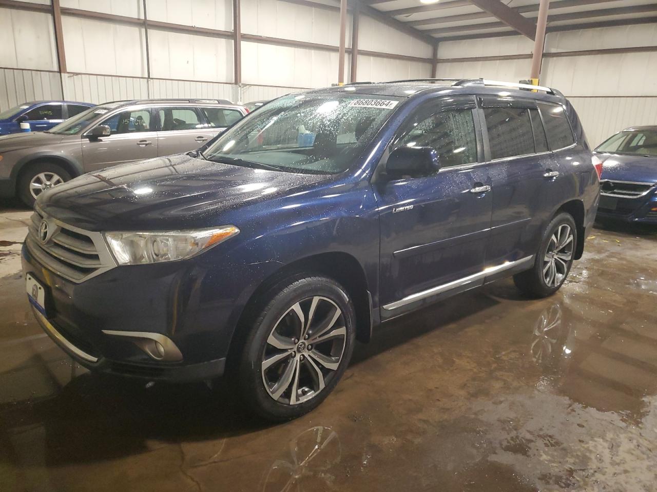 2012 Toyota Highlander VIN 5TDDK3EH6CS106272