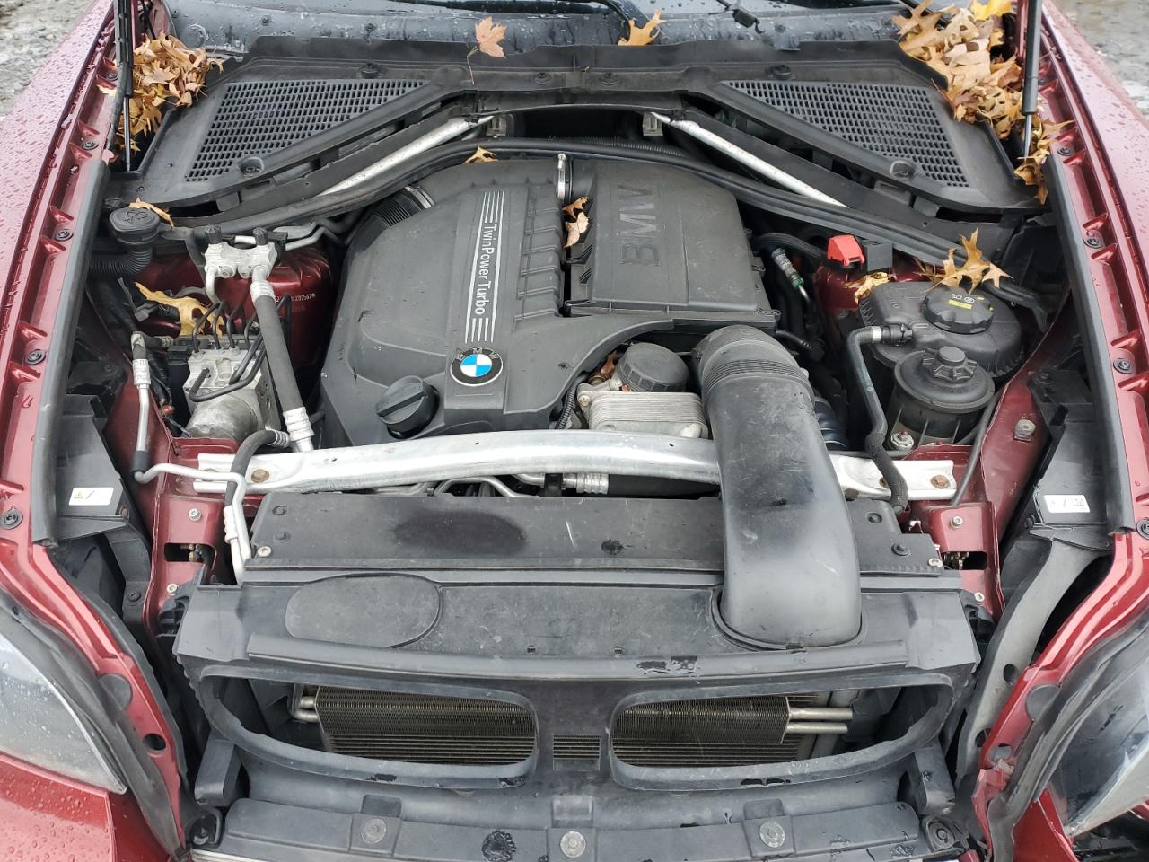 2011 BMW X6 VIN 5UXFG2C52BLX07562 Copart auction photo, front end damage thumbnail 12