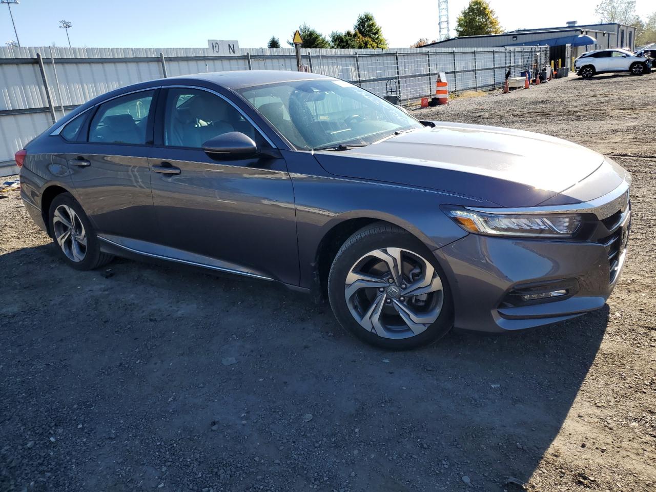 2020 Honda Accord VIN 1HGCV1F57LA023783 Copart auction photo, side / undercarriage damage thumbnail 4