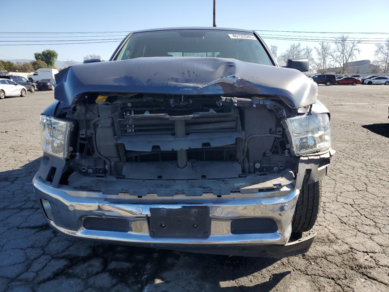 2017 RAM 1500 VIN 1C6RR6TT4HS776063 Copart auction photo, front end / side damage thumbnail 5