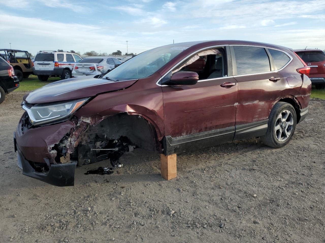 2017 Honda CR-V VIN 7FARW1H58HE002866