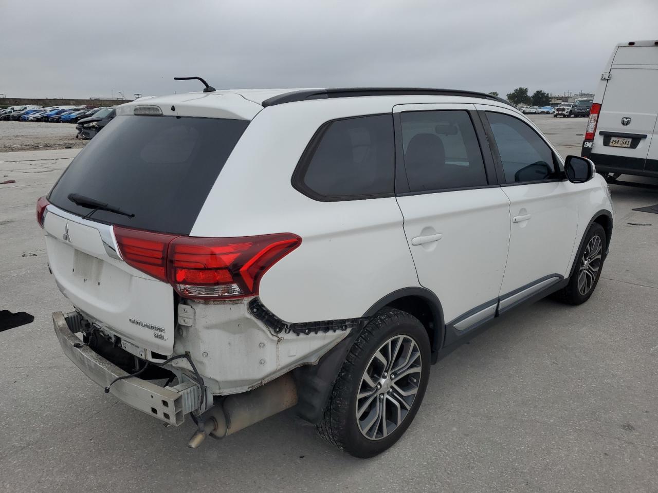 2016 Mitsubishi Outlander VIN JA4AD3A31GZ058265 Copart auction photo, rear end damage thumbnail 4