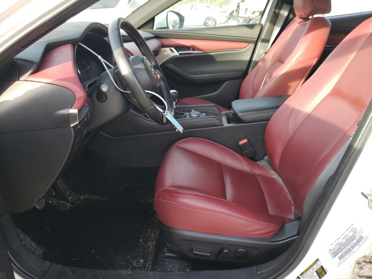 2023 Mazda 3 VIN JM1BPAMMXP1620656 Copart auction photo, side / rear end damage thumbnail 7
