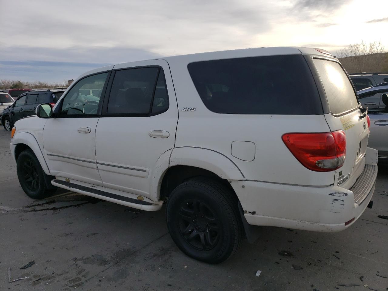 2007 Toyota Sequoia VIN 5TDBT44A97S282494 Copart auction photo, front end / hail damage thumbnail 2
