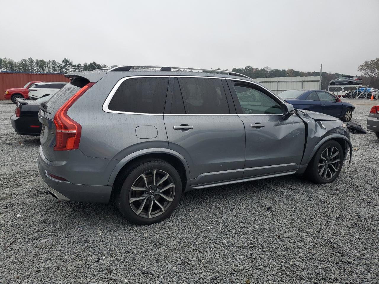 2016 Volvo XC90 VIN YV4A22PK1G1038954 Copart auction photo, front end / side damage thumbnail 3