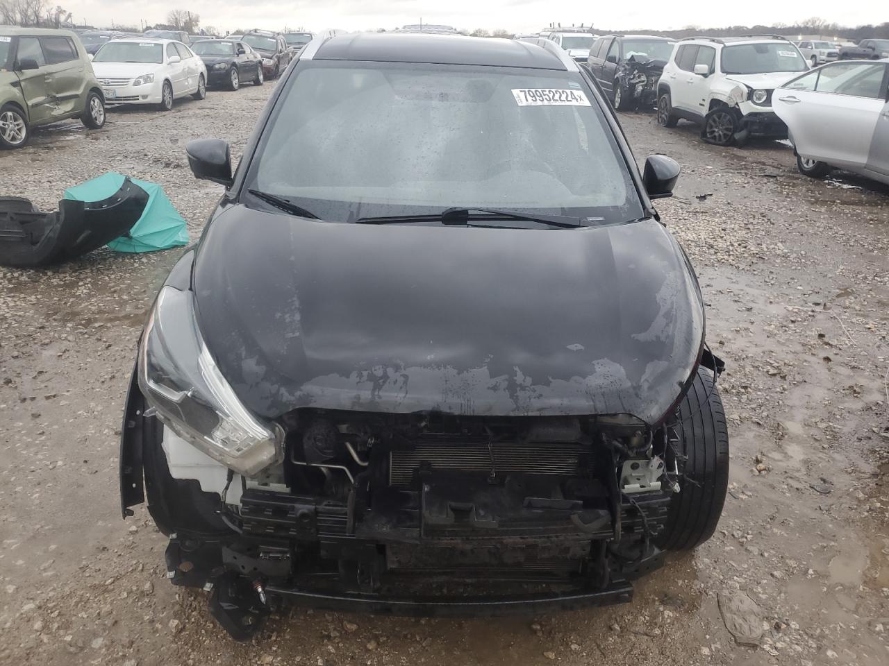 2019 Nissan Kicks VIN 3N1CP5CU0KL513679 Copart auction photo, front end / side damage thumbnail 5