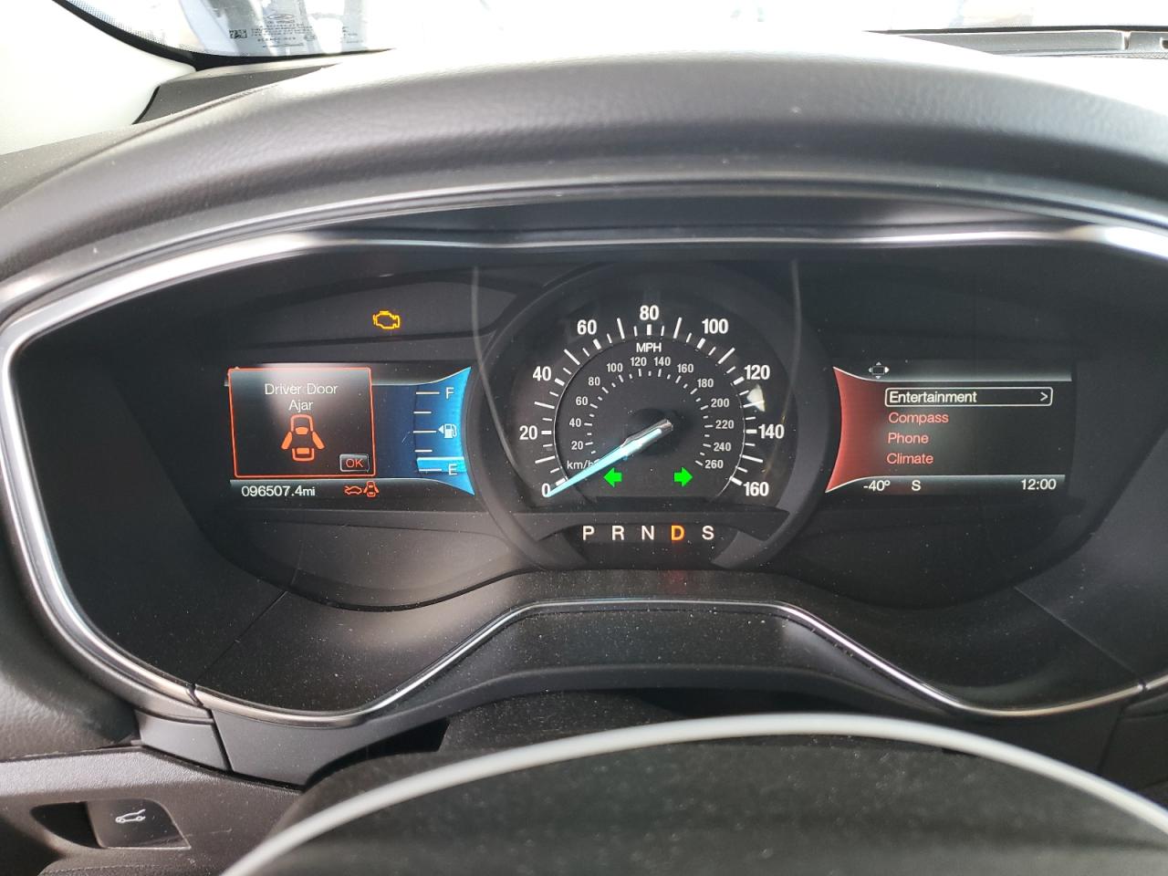 2015 Ford Fusion VIN 3FA6P0K97FR132365 Copart auction photo, front end damage thumbnail 9