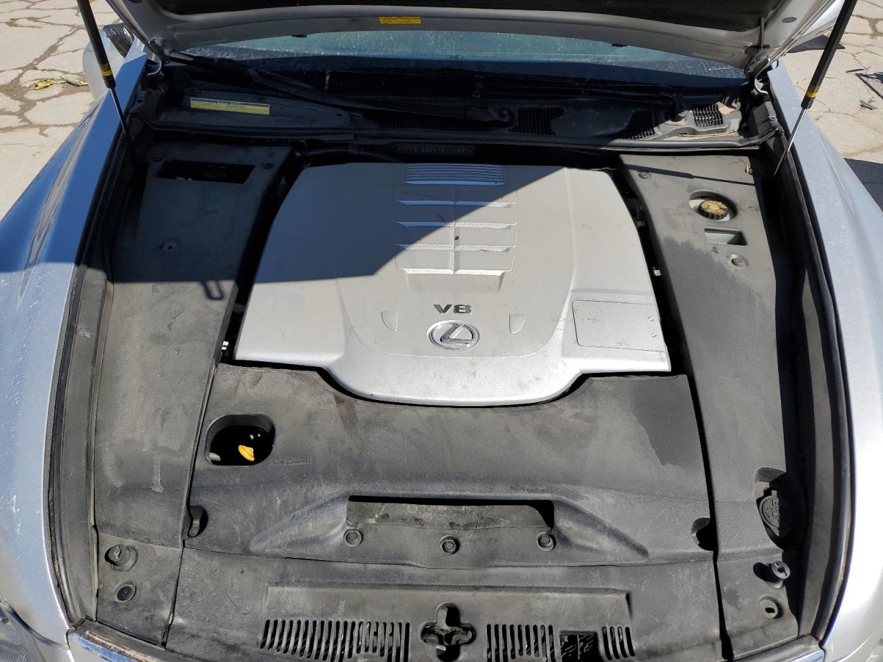 2012 Lexus LS VIN JTHBL5EF5C5110221 Copart auction photo, side damage thumbnail 13