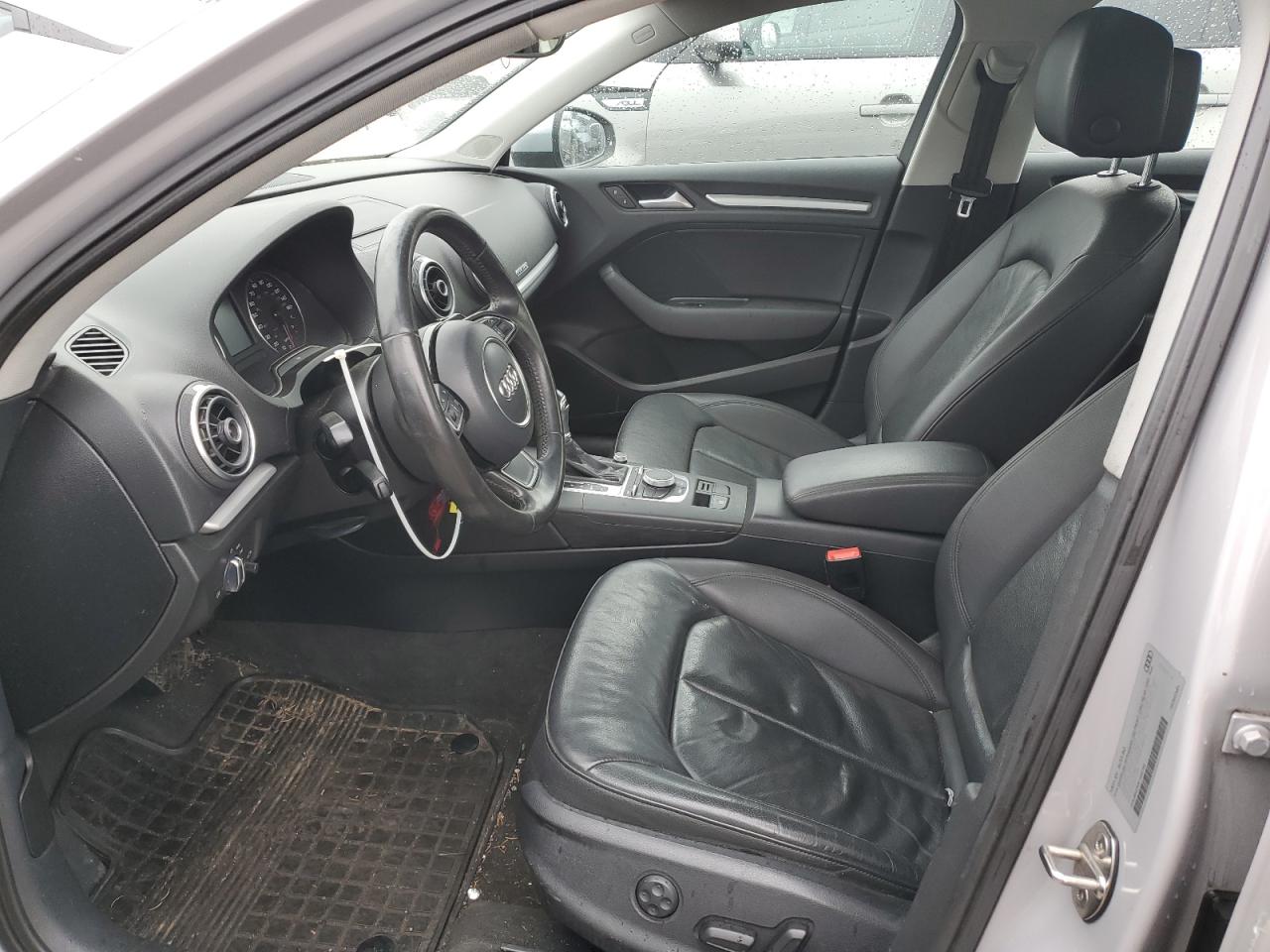 2015 Audi A3 VIN WAUBFGFF0F1065765 Copart auction photo, undercarriage / side damage thumbnail 7
