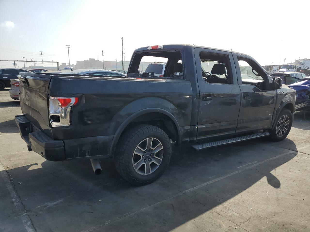2015 Ford F-150 VIN 1FTEW1CP3FFA57124 Copart auction photo, all over / stripped damage thumbnail 3