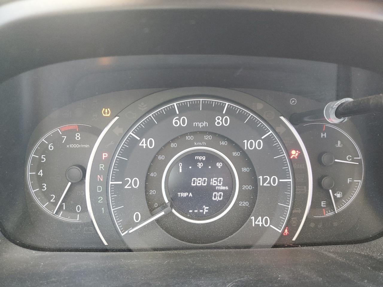 2014 Honda CR-V VIN 2HKRM3H74EH537785 Copart auction photo, front end damage thumbnail 9