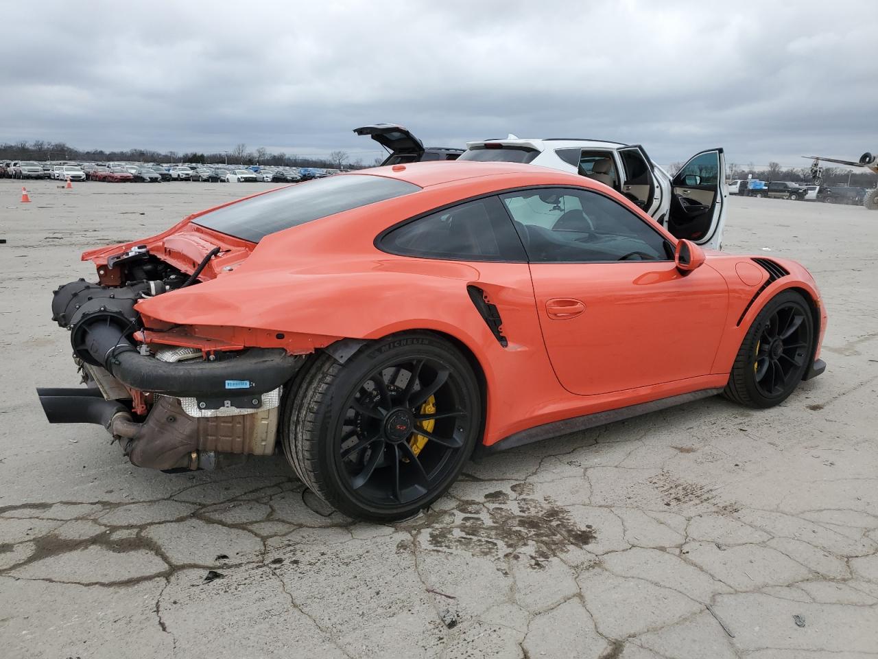 2016 Porsche 911 VIN WP0AF2A92GS193245 Copart auction photo, rear end damage thumbnail 3
