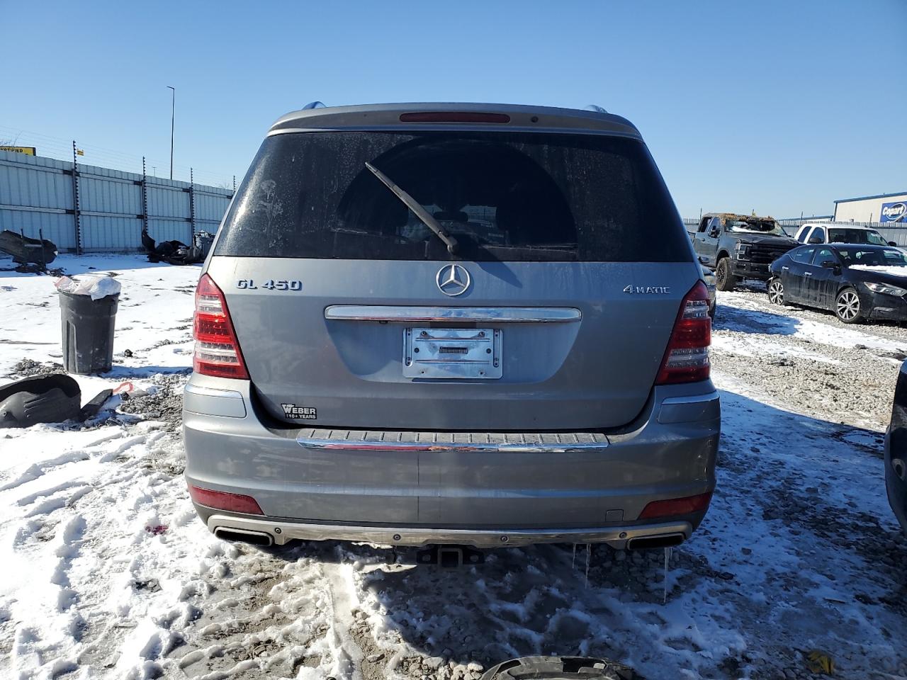 2011 Mercedes-Benz GL-klasse VIN 4JGBF7BE5BA634633 Copart auction photo, front end damage thumbnail 6
