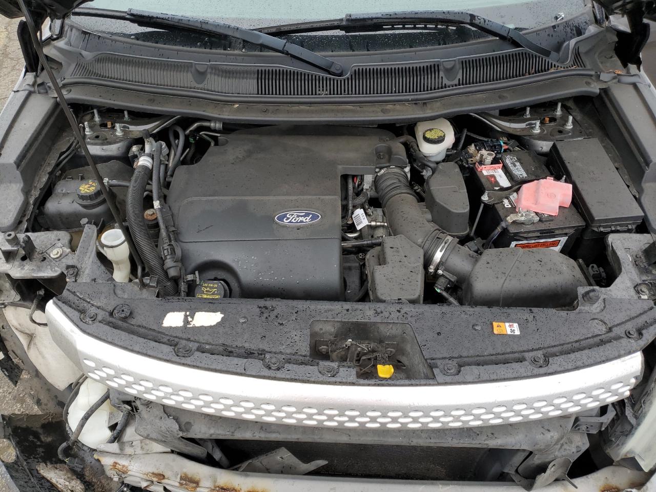 2011 Ford Explorer VIN 1FMHK8D89BGA80951 Copart auction photo, front end damage thumbnail 11
