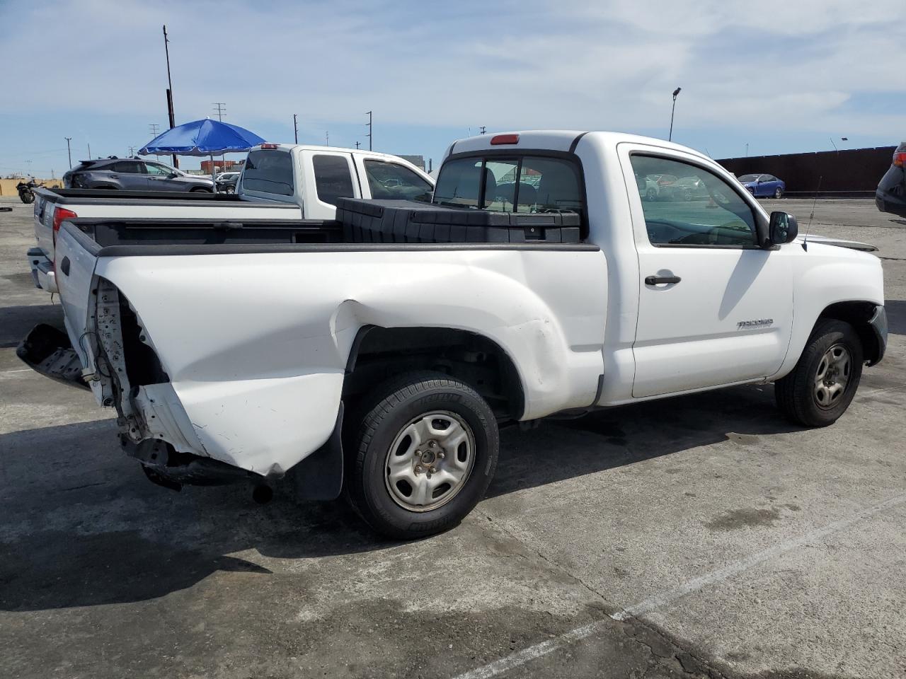 2010 Toyota Tacoma VIN 5TENX4CN5AZ680916 Copart auction photo, rear end / front end damage thumbnail 3