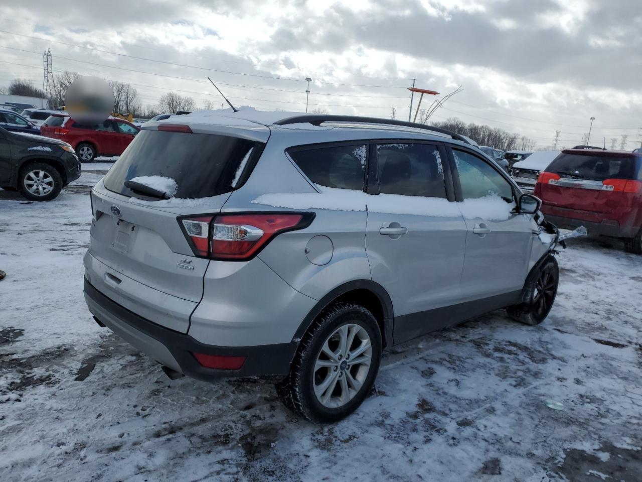 2018 Ford Escape VIN 1FMCU0GD7JUC88518 Copart auction photo, front end damage thumbnail 3
