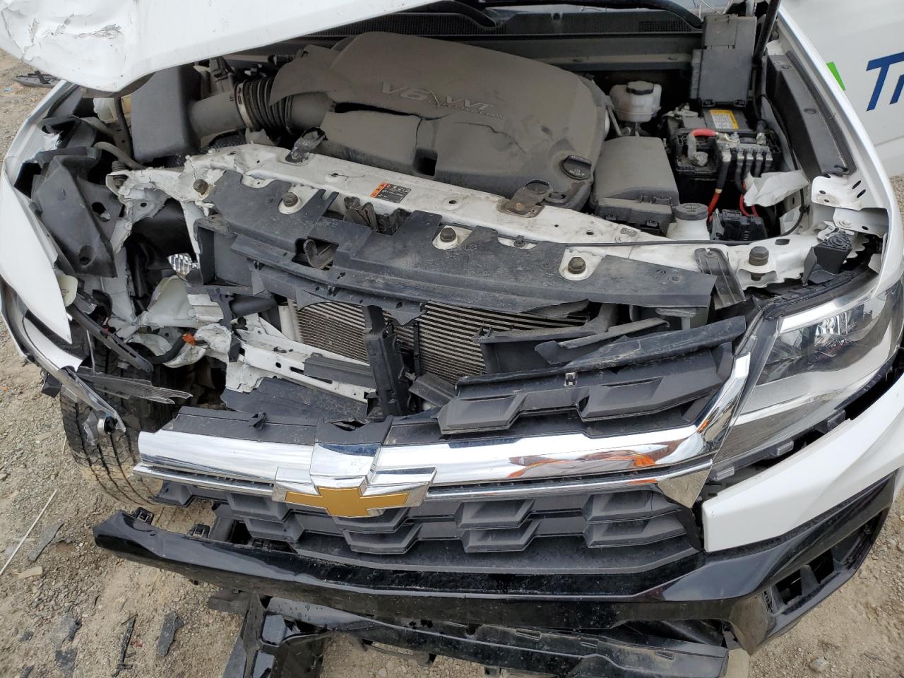 2021 Chevrolet Colorado VIN 1GCGTBEN5M1234902 Copart auction photo, front end / undercarriage damage thumbnail 11