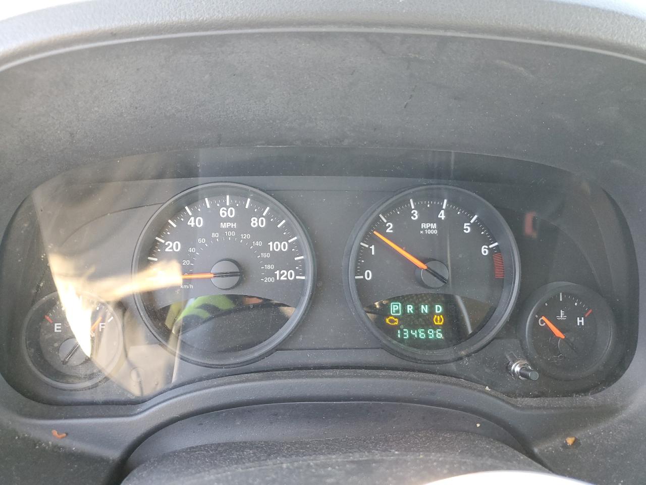 2010 Jeep Compass VIN 1J4NF4FB7AD503727 Copart auction photo, front end / side damage thumbnail 9