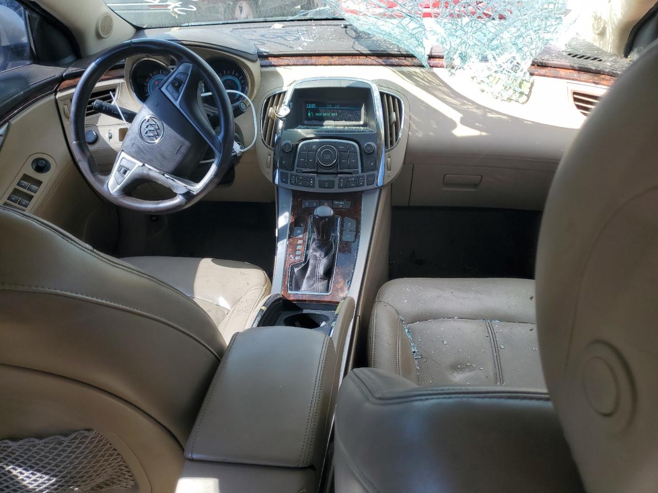 2012 Buick LaCrosse VIN 1G4GD5E35CF118349 Copart auction photo, all over damage thumbnail 8