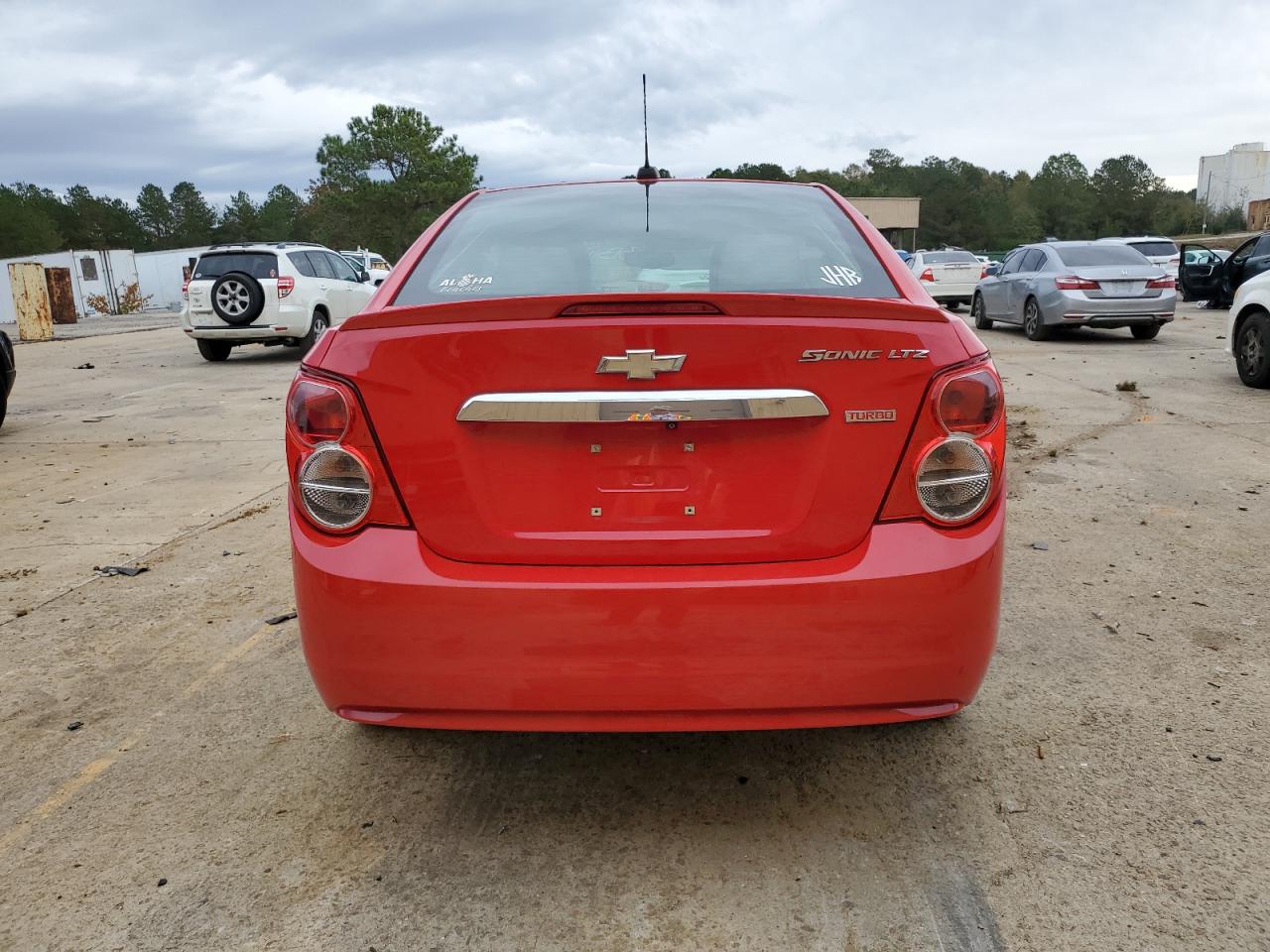 2016 Chevrolet Sonic VIN 1G1JE5SB3G4139858 Copart auction photo, all over damage thumbnail 6