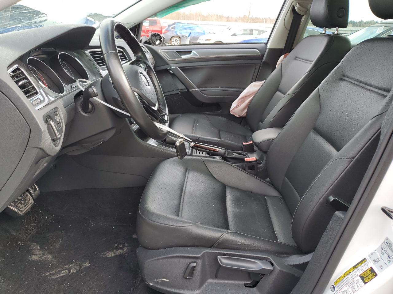 2017 Volkswagen Golf VIN 3VWH17AU1HM518618 Copart auction photo, side damage thumbnail 7