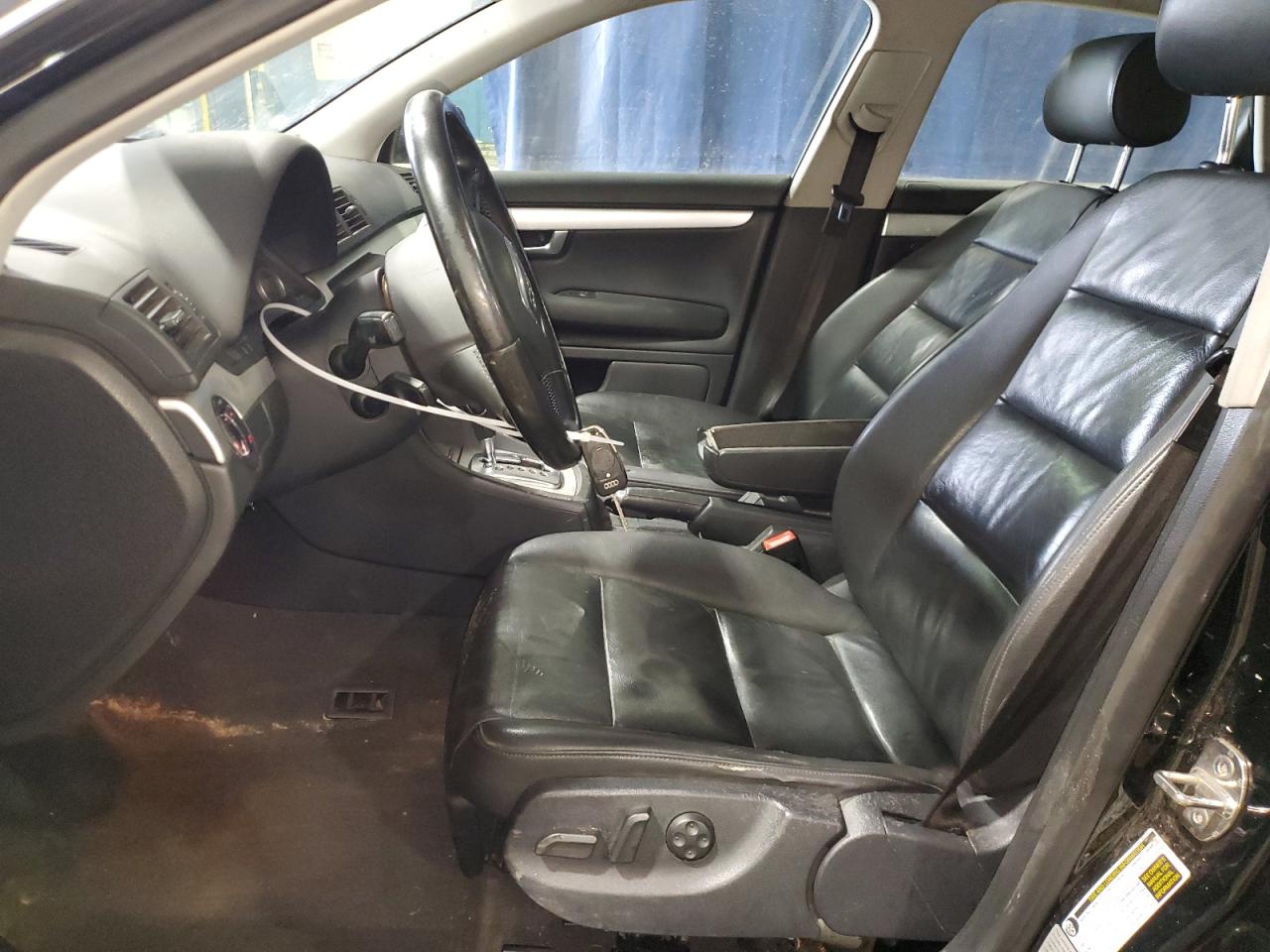 2007 Audi A4 VIN WAUDF78E27A258787 Copart auction photo, front end damage thumbnail 7