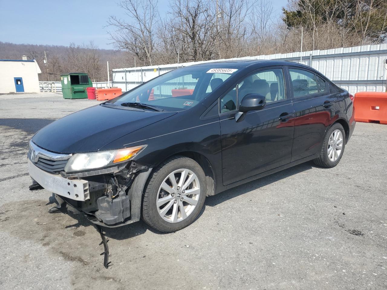 2012 Honda Civic VIN 19XFB2F89CE378813