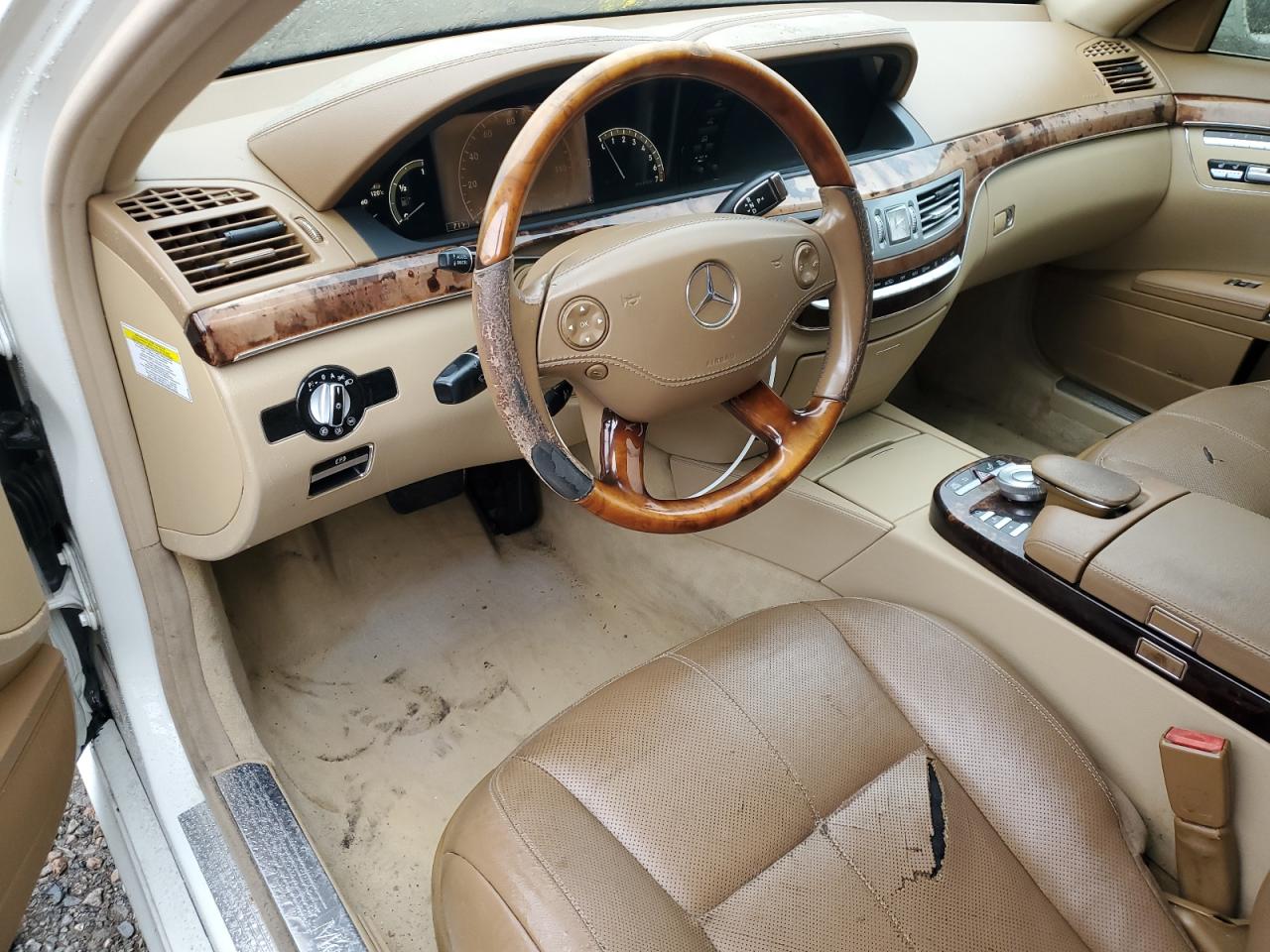 2008 Mercedes-Benz S-klasse VIN WDDNG71X08A182235 Copart auction photo, rear end damage thumbnail 8