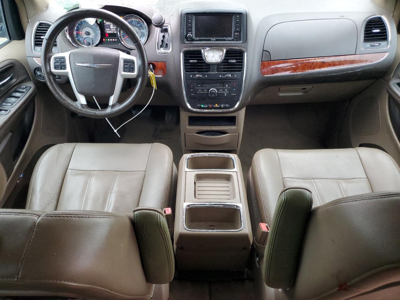 2015 Chrysler Town & Country VIN 2C4RC1BG9FR538497 Copart auction photo, top/roof damage thumbnail 8
