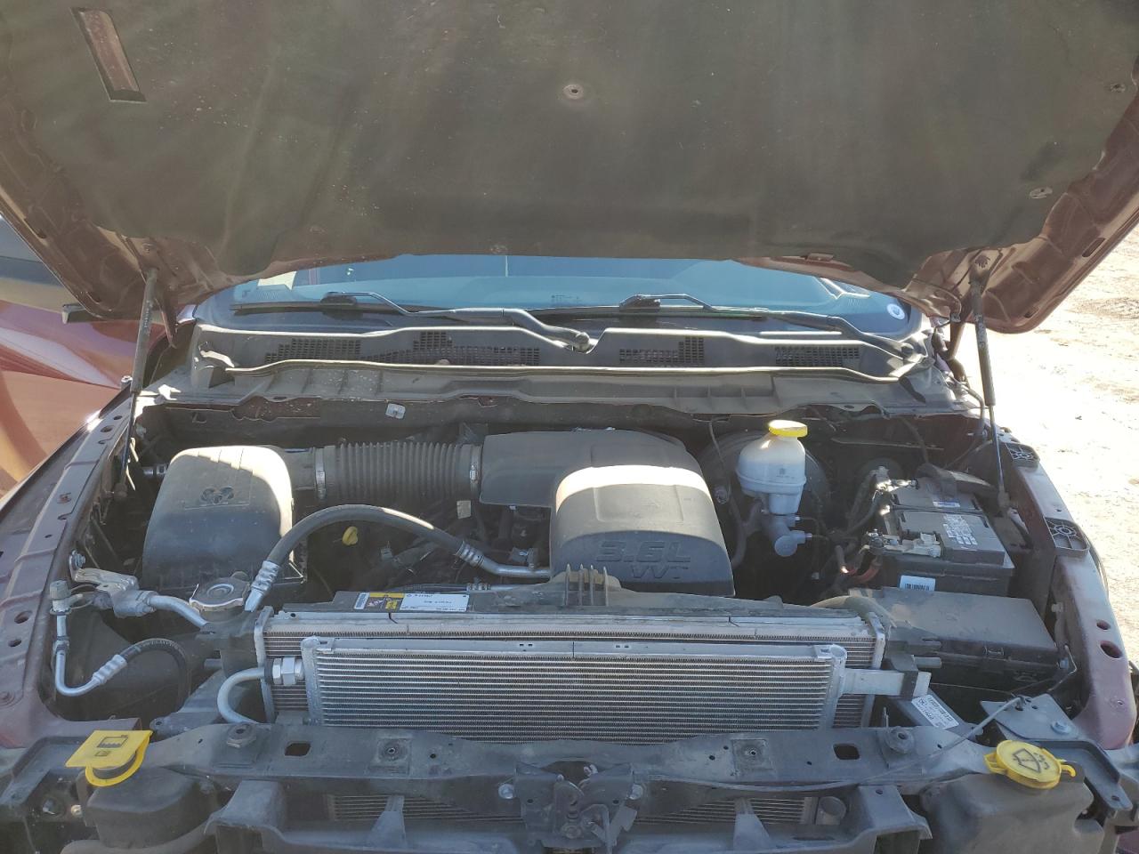 2021 RAM 1500 VIN 1C6RR6FG6MS534383 Copart auction photo, front end / side damage thumbnail 11