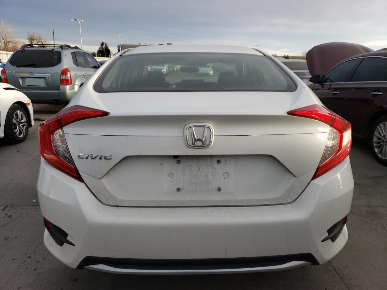 2020 Honda Civic VIN 19XFC2F64LE028856 Copart auction photo, hail / front end damage thumbnail 6