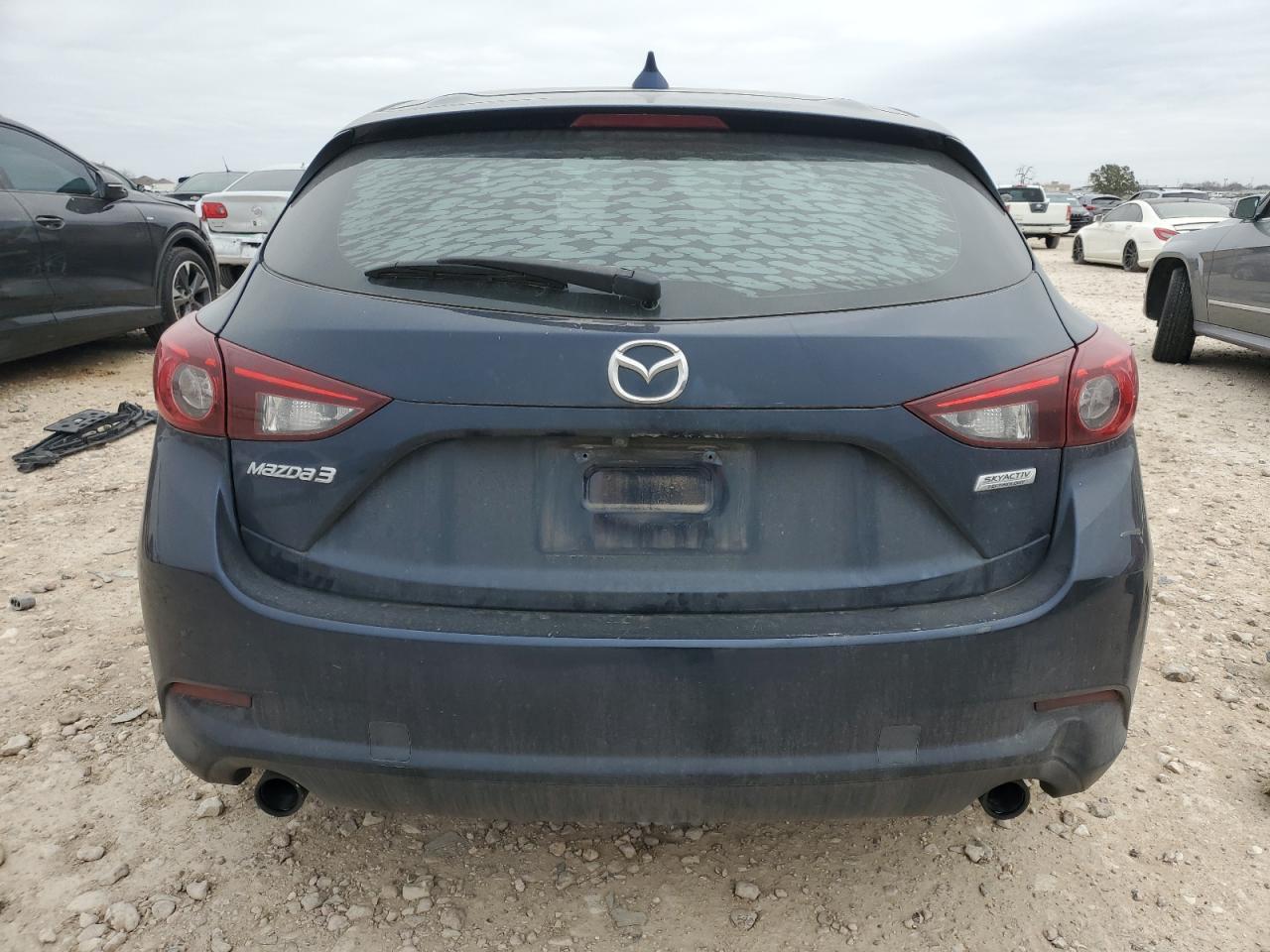 2018 Mazda 3 VIN 3MZBN1L39JM256350 Copart auction photo, front end damage thumbnail 6
