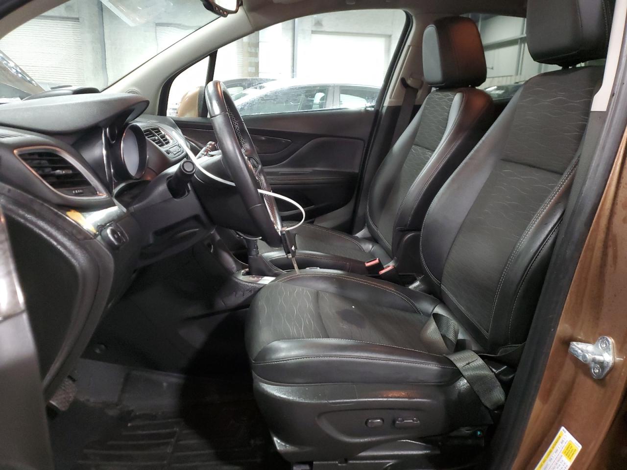 2016 Buick Encore VIN KL4CJFSB7GB701008 Copart auction photo, front end damage thumbnail 7