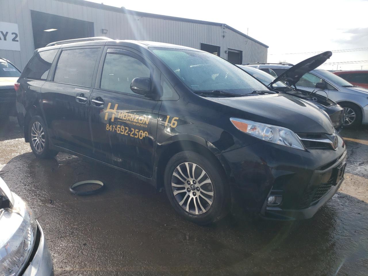 2019 Toyota Sienna VIN 5TDYZ3DC9KS019158 Copart auction photo, rear end damage thumbnail 4