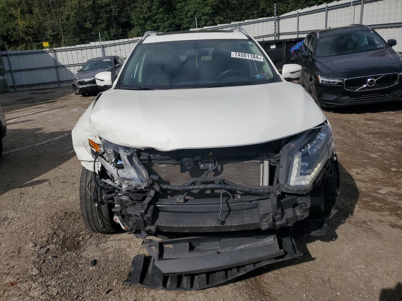 2017 Nissan Rogue VIN 5N1AT2MV0HC746192 Copart auction photo, front end damage thumbnail 5