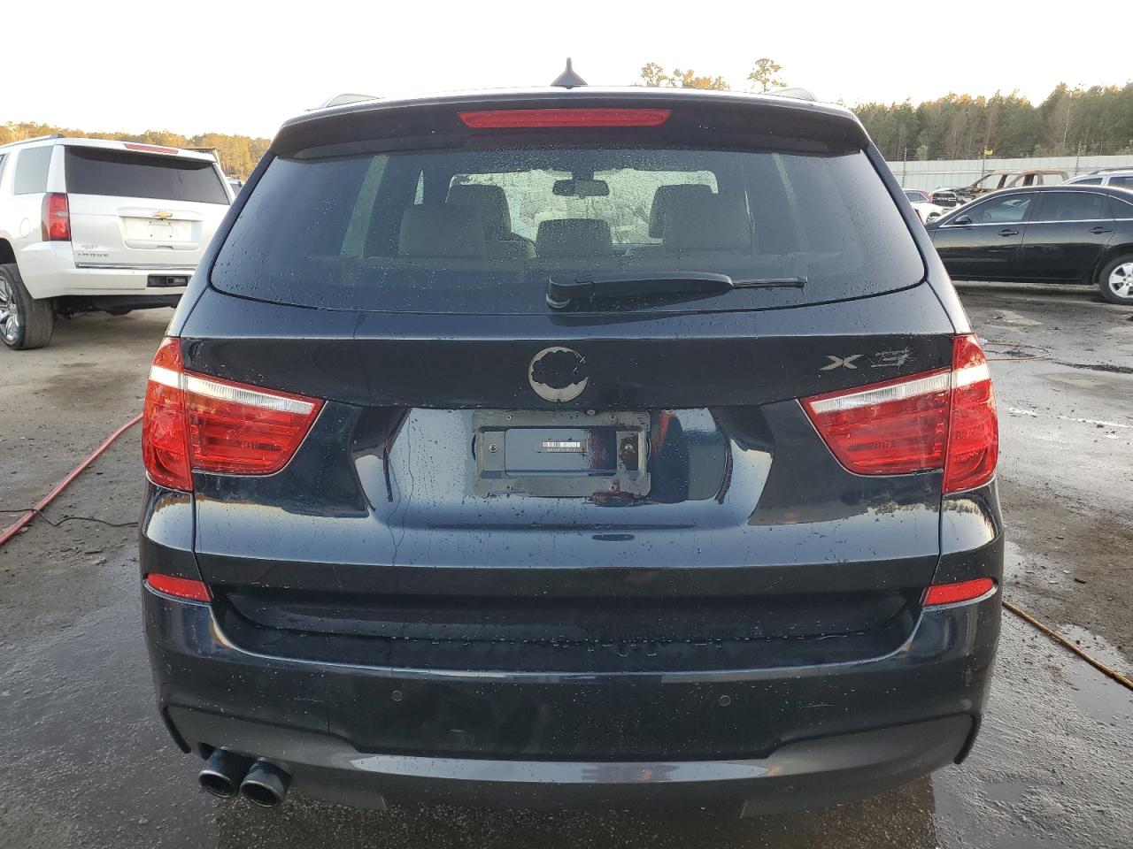 2016 BMW X3 VIN 5UXWX7C5XG0S17912 Copart auction photo, front end / rear end damage thumbnail 6