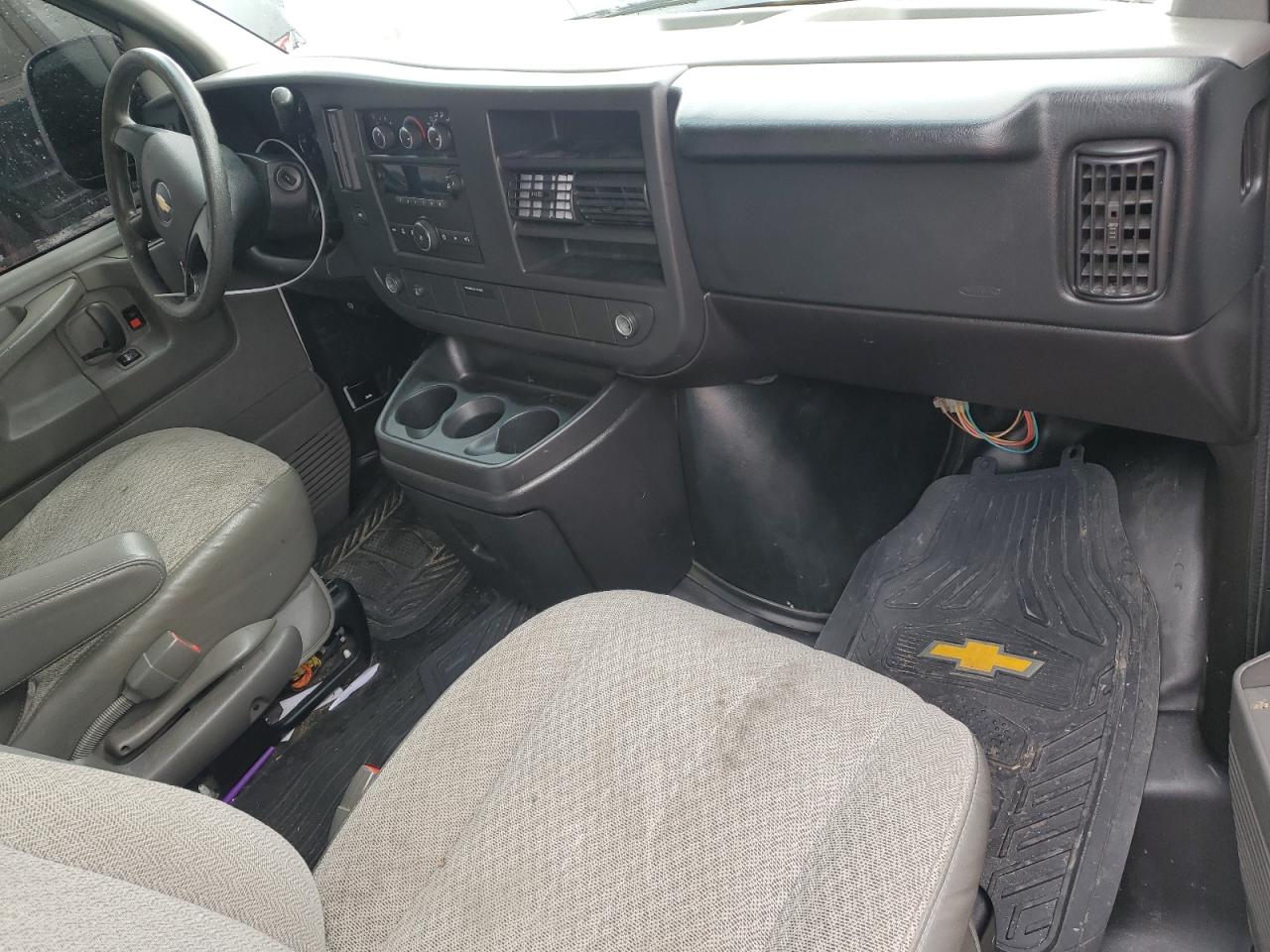 2014 Chevrolet Express VIN 1GCSGAFX1E1105775 Copart auction photo, rear end / front end damage thumbnail 8