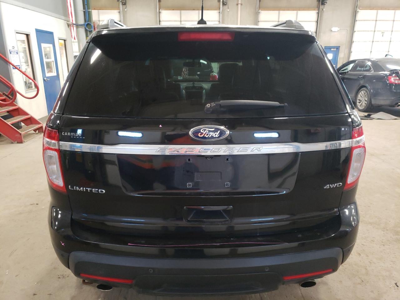 2011 Ford Explorer VIN 1FMHK8F89BGA83474 Copart auction photo, all over damage thumbnail 6