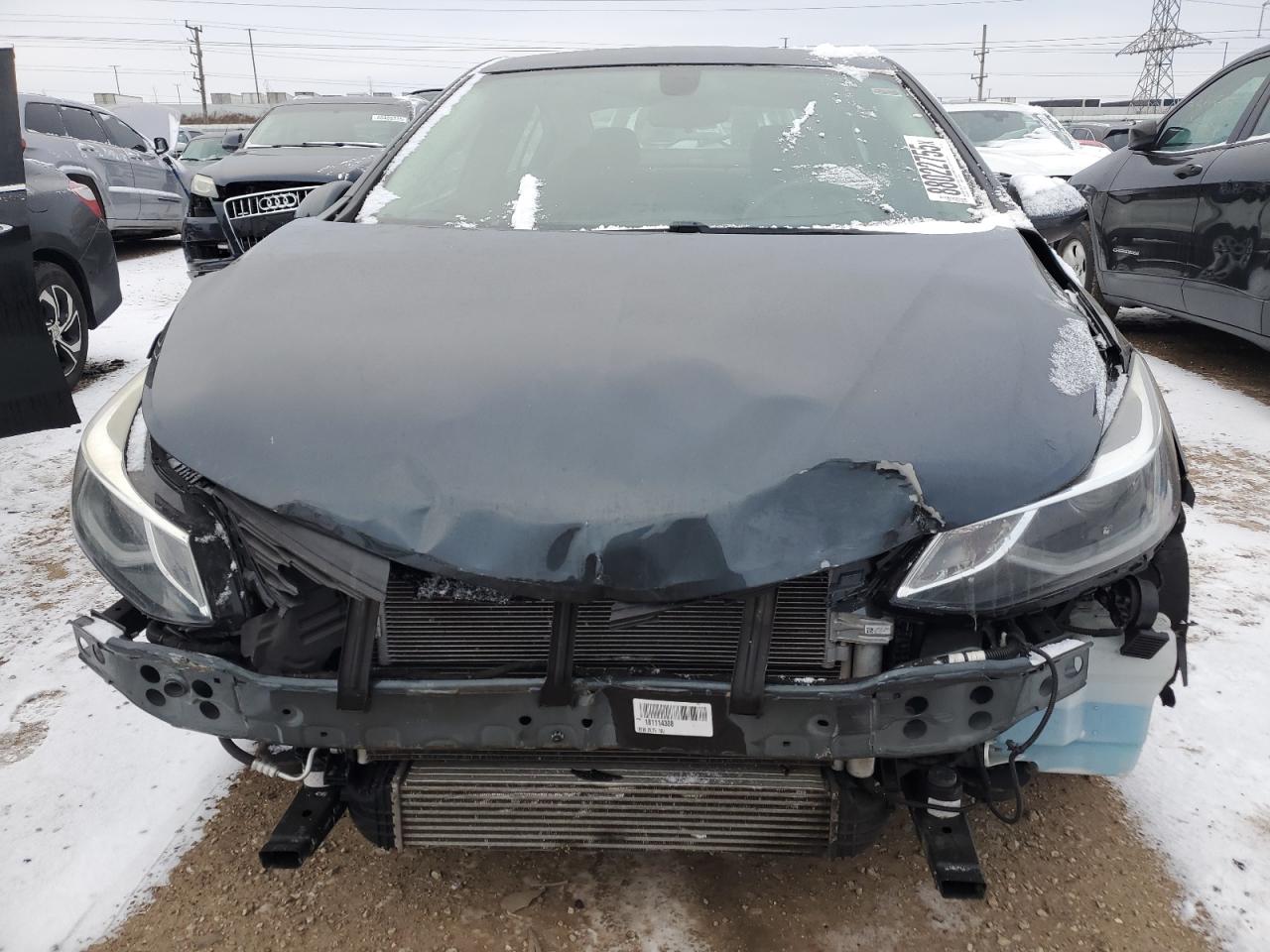 2018 Chevrolet Cruze VIN 1G1BE5SM4J7114317 Copart auction photo, front end / rear end damage thumbnail 5