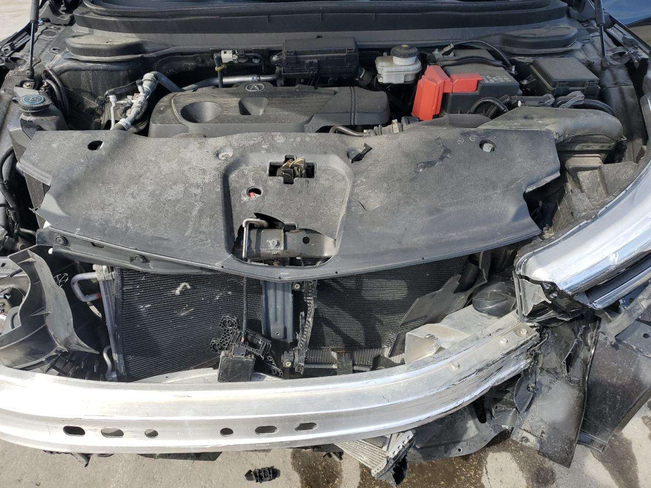 2021 Acura RDX VIN 5J8TC2H53ML028607 Copart auction photo, front end / side damage thumbnail 12