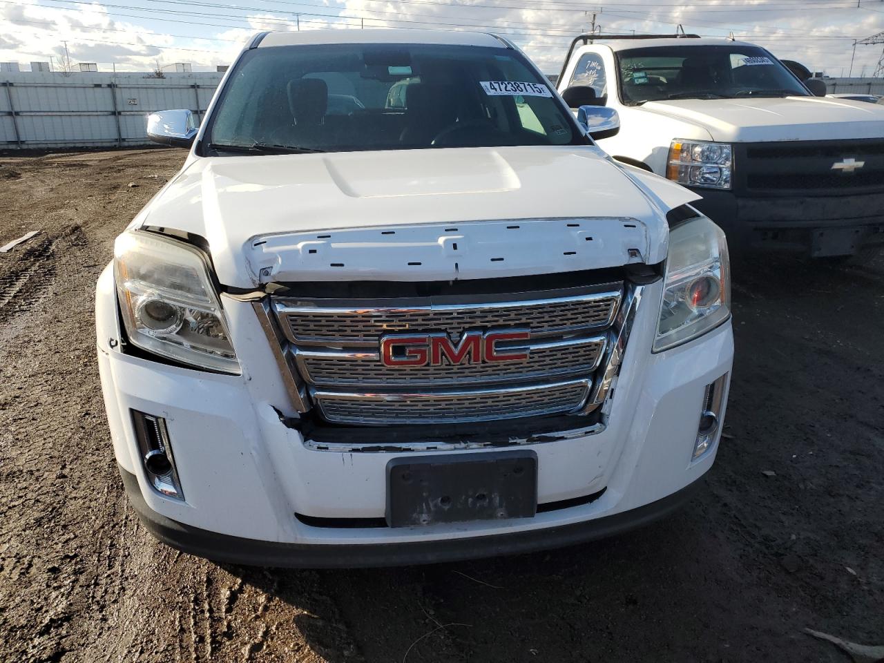 2013 GMC Terrain VIN 2GKALMEK1D6355726 Copart auction photo, rear end / front end damage thumbnail 5