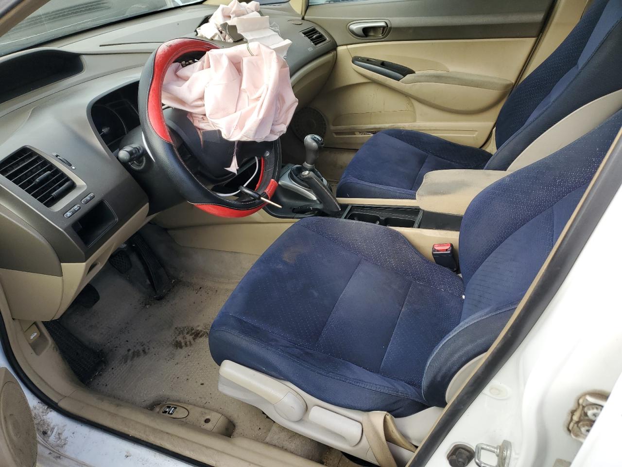 2007 Honda Civic VIN 1HGFA15527L123553 Copart auction photo, front end / rear end damage thumbnail 7