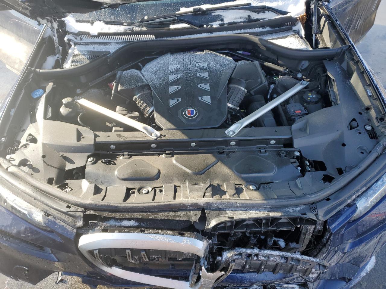 2024 BMW X7 VIN 5UX43EM12R9T65991 Copart auction photo, front end / undercarriage damage thumbnail 14