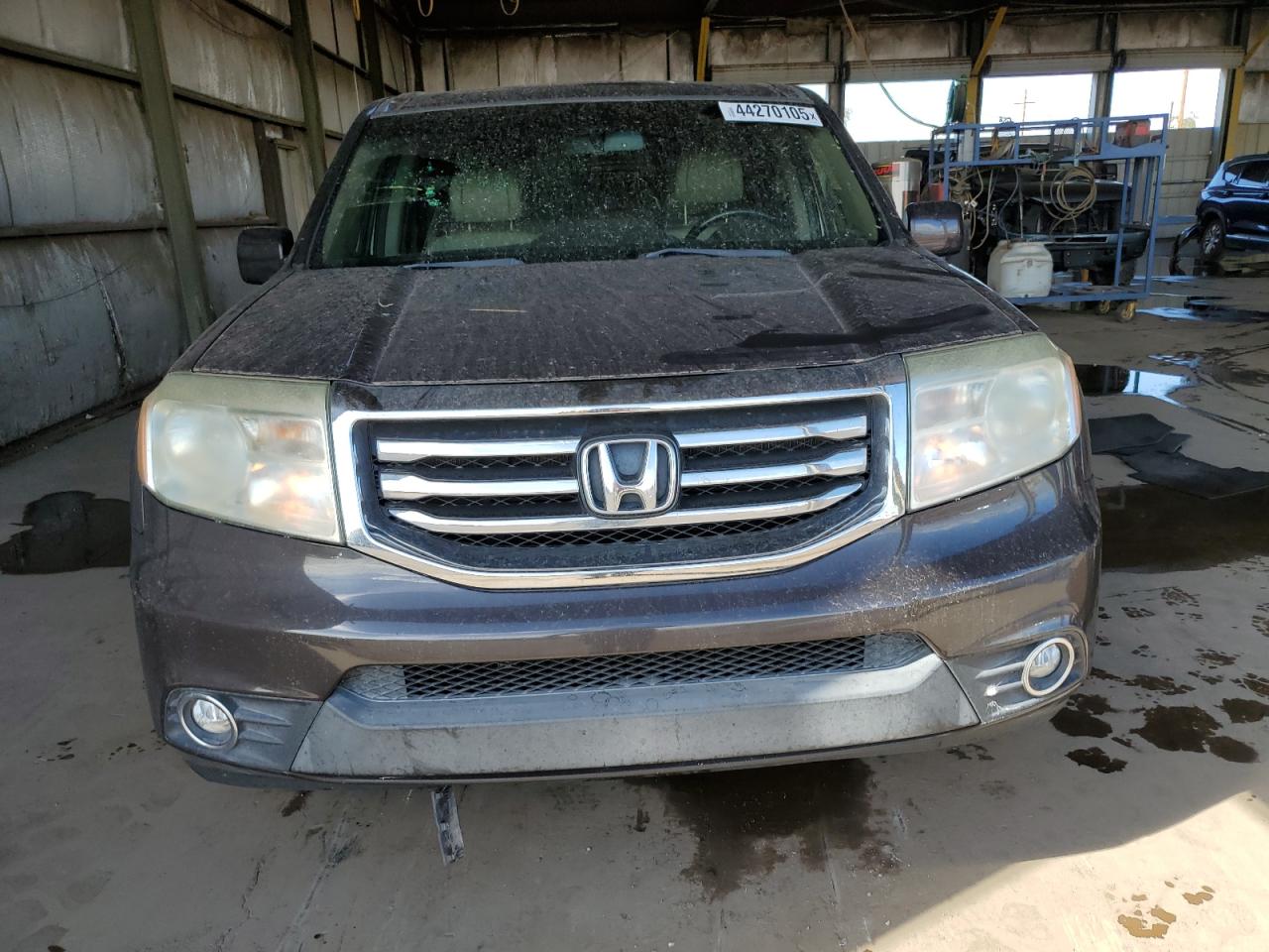 2013 Honda Pilot VIN 5FNYF4H55DB071937 Copart auction photo, front end damage thumbnail 5
