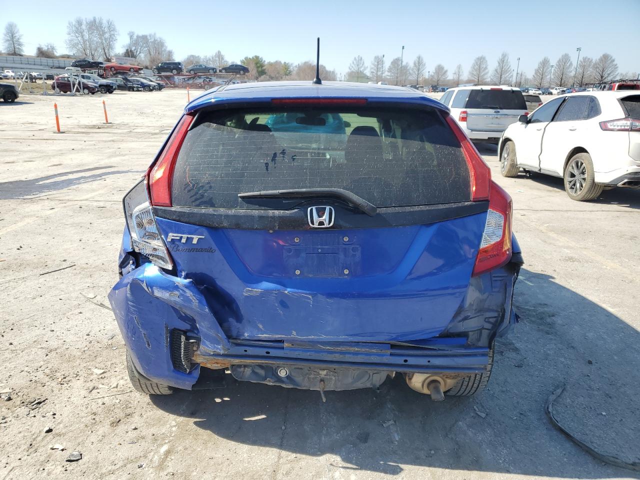 2016 Honda Fit VIN JHMGK5H56GX021294 Copart auction photo, rear end damage thumbnail 6