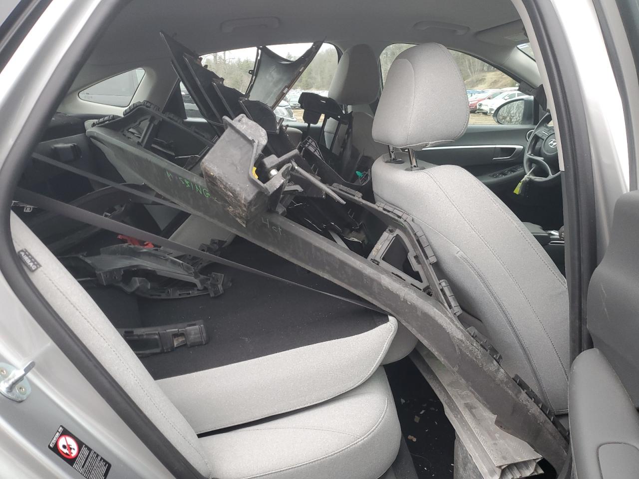 2020 Hyundai Sonata VIN 5NPEG4JA2LH060031 Copart auction photo, rear end / front end damage thumbnail 10
