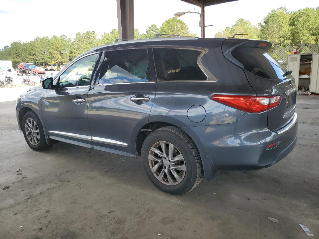 2013 Infiniti JX VIN 5N1AL0MN7DC336875 Copart auction photo, front end damage thumbnail 2