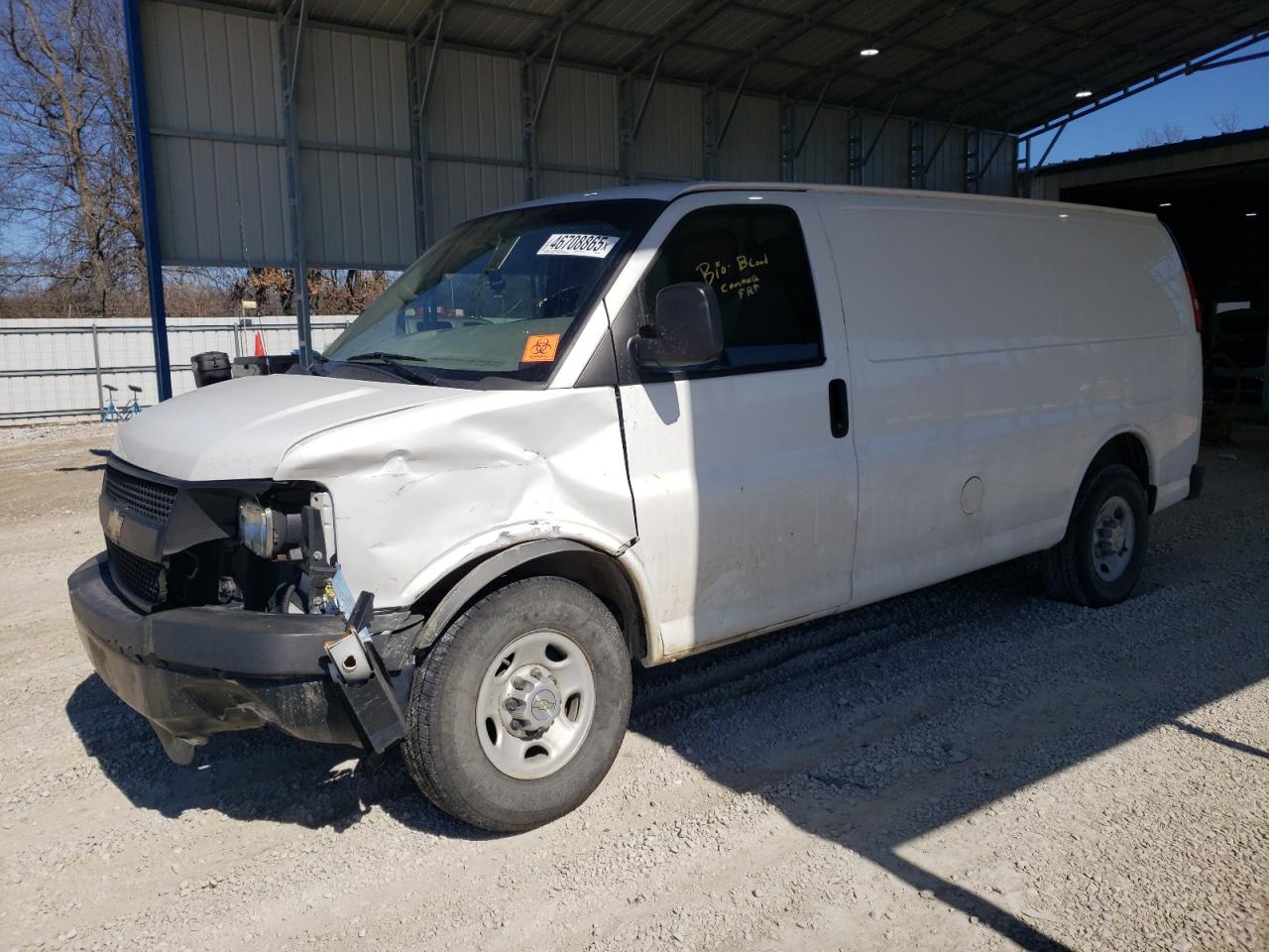 2013 Chevrolet Express VIN 1GCWGFBAXD1147621
