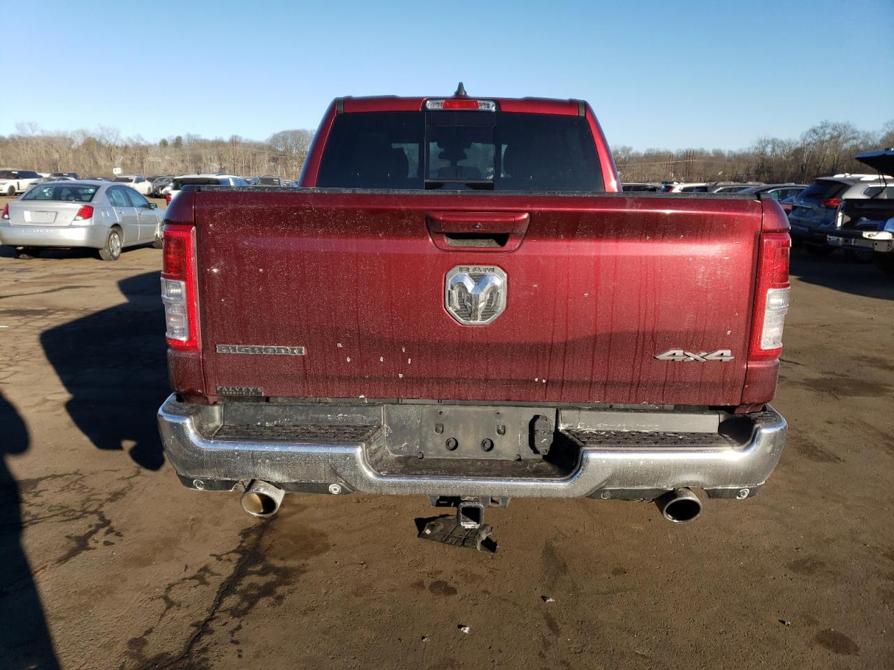 2021 RAM 1500 VIN 1C6SRFFT5MN701765 Copart auction photo, front end damage thumbnail 6